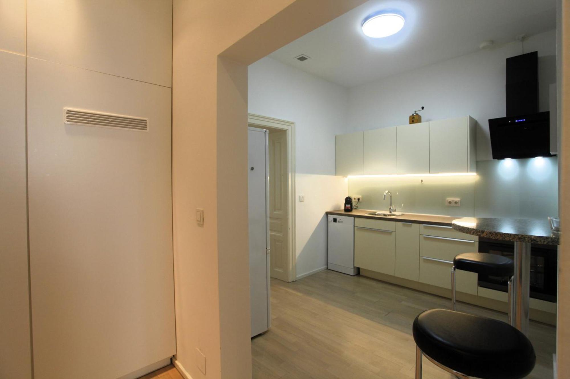 Casa Nostra - Schoene 3-Zimmerwohnung Am Augarten Wina Bagian luar foto