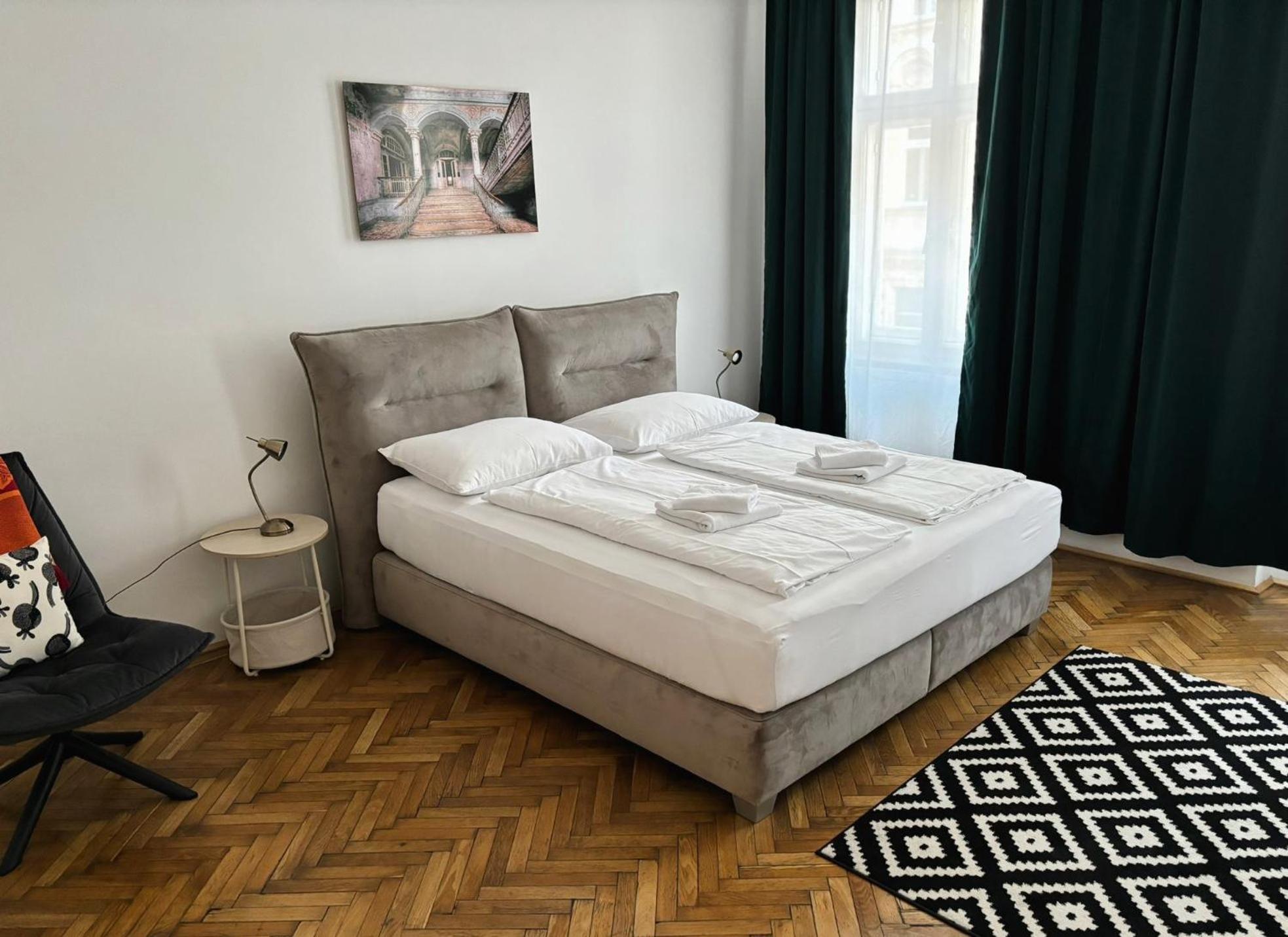 Casa Nostra - Schoene 3-Zimmerwohnung Am Augarten Wina Bagian luar foto
